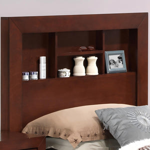 English Elm Elegant Twin Bed With Built-In Storage In Rich Cherry Finish For Smart Space-Saving Solutions B078S00236