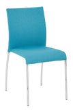 OSP Home Furnishings Conway Stacking Chair Aqua