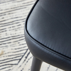 English Elm Table And Chair Set - Modern 71" White Grain Dining Table With Storage & 8 Stylish Black Pu Chairs W1151S04269-GIGA