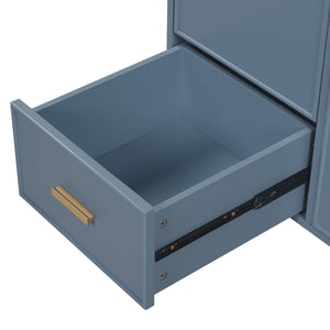 English Elm Christopher Knight Home® - 24" Bathroom Vanity with Ceramic Sink, Solid Wood Frame, Soft-Close Drawers & Ample Storage Appeal Grey N759P269734E