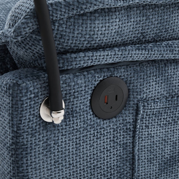 English Elm United U-Shape Sectional Sofa 106" - Modern Chenille Couch With Usb Ports, Storage Ottoman & Pillows W1568S00233-GIGA