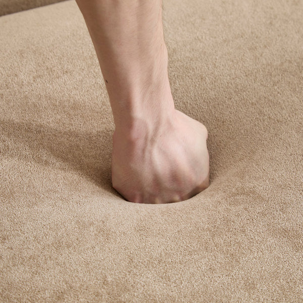 English Elm Christopher Knight Home® - Tonson 83" 3-Seater Sofa with Wave Design, Cloud-Like Cushions, Durable 900 lb Support, Modern Elegance Camel N773IS00030N