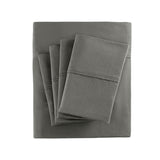 Madison Park 800 Thread Count Casual Cotton Blend Sateen Sheet Set MP20-6422 Charcoal