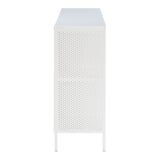 OSP Home Furnishings Ace 8 Cube Bookcase/Storage  White