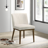 English Elm Ashcroft Furniture - Daley White Fabric Dining Chair (Set Of 2)