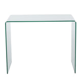 Christopher Knight Home® - Noble House - Caradoc Tempered Glass Desk