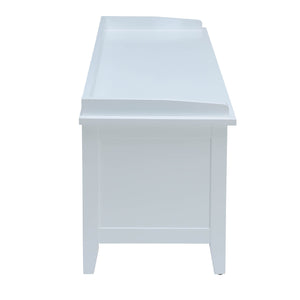 English Elm Beige Rustic Rattan Storage Bench with 3 Drawers for Entryway, Window Seat, Smooth Metal Glides, 43.5"Wide Beige B062P189198