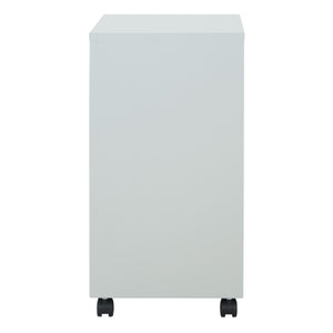 OSP Home Furnishings Metal File Cabinet Grey