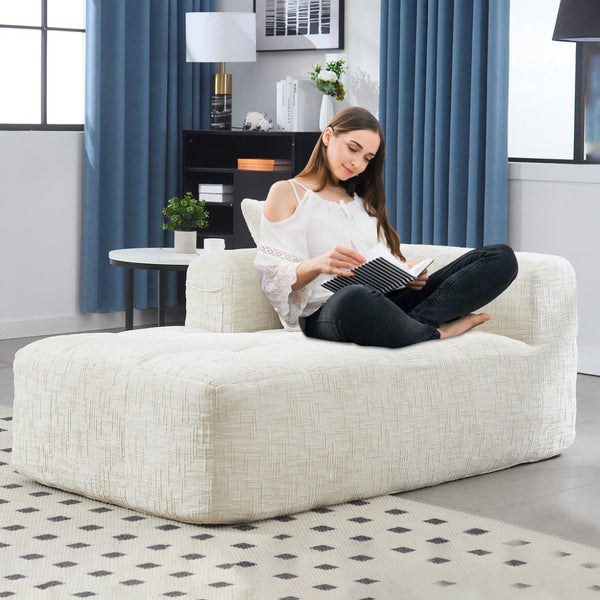 English Elm United We Win Chenille Loveseat Sofa - Stylish Modular Sleeper For Compact Living Rooms & Lounges W1568P255130-GIGA