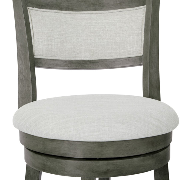 OSP Home Furnishings Swivel Stool 30" Grey