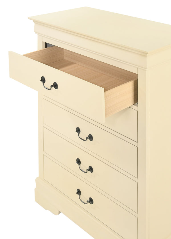English Elm Louisphillipe G02175-Ch Beige Storage Chest - Timeless Design With Ample Storage For Any Bedroom B078107852