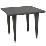 Christopher Knight Home® - Noble House - Dominica Grey Pe Square  Kd Table