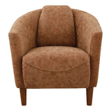 OSP Home Furnishings Aron Tub Chair Brown