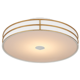 Fielding White Flush Mount