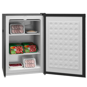 English Elm Homcom Compact Upright Freezer 3 Cu Ft with Adjustable Thermostat for Dorm Apartment W2225P200389