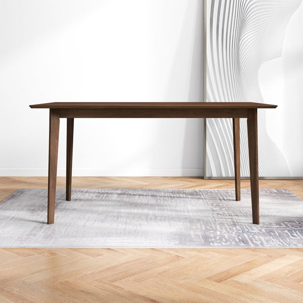 English Elm Carlos Solid Wood 5 Piece Dining Set with Tapered Legs Mid-century Modern Style B183S00183