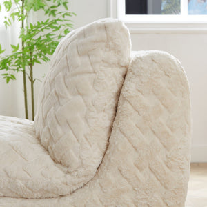 English Elm Liyasi Full Compression Swivel Sofa Chair & Ottoman Set - Ergonomic Comfort For Relaxation & Gaming W820P312316