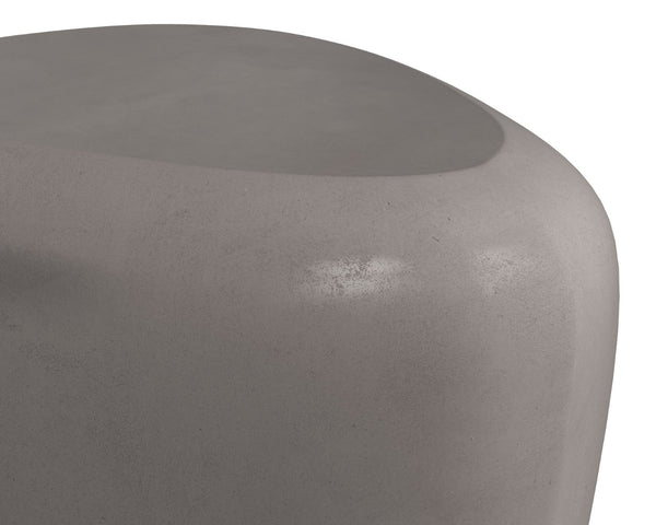 Sunpan CORVO Side Table - Stylish Grey Accent for Modern Interiors, Compact Design, Versatile & Durable Use 110704