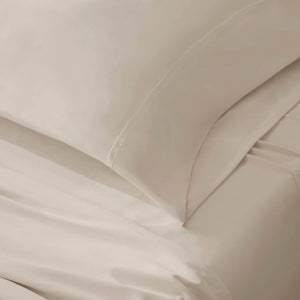 English Elm 4-piece Queen Nylon Spandex Sheet Set Moisture Wicking Stretch Fabric for Hot Sleepers Ivory B035P408285
