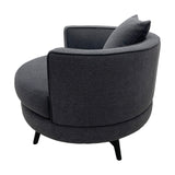 Chapel Hill Harper  Swivel Chair CH100-0052 Dark Grey