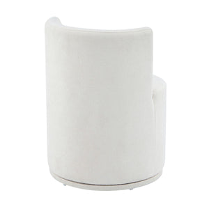 English Elm Christopher Knight Home® - Modern Swivel Upholstered Side Chair Set Of 2 - Beige, Plush Comfort For Stylish Living Spaces N768P331578B_2