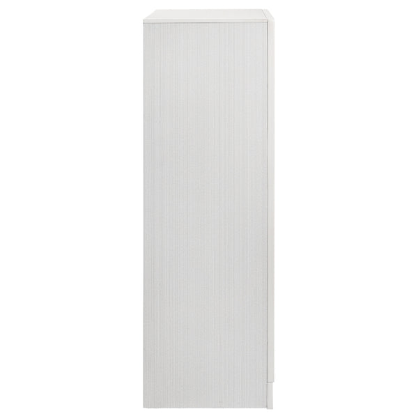 English Elm Annie Glamorous 6-Drawer Bedroom Chest With Crystal Embellishments For Chic And Organized Storage B062P378341