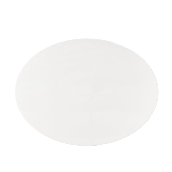 English Elm Christopher Knight Home® - MODERNESQUE Oval Rotating Coffee Table with 3-Tier Swivel Surfaces, Plywood Build, Sleek Modern Functionality Gloss White N758P245072W