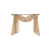 Madison Park Simone Transitional Printed Floral Voile Sheer Scarf MP40-8121 Blush