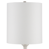 Malayan White Table Lamp