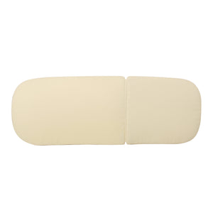 English Elm Christopher Knight Home® - 68020.00Cush-Bge Stylish Beige Chaise Lounge Cushion For Outdoor Comfort & Easy Maintenance, 79" W N775P230112B