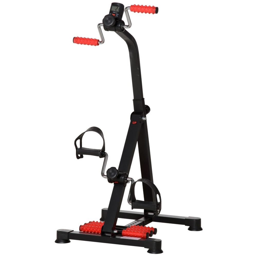 English Elm Soozier Seated Pedal Exerciser for Seniors with Lcd Tracker and Massage Rollers W2225P229251