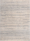 Unique Loom Oasis Calm Machine Made Abstract Rug Cream, Ivory/Gray 9' 0" x 12' 0"