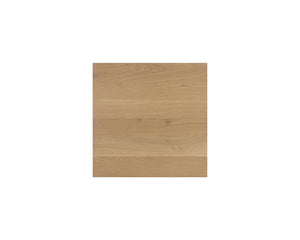 Sunpan Cormac End Table - Handcrafted Solid Acacia Wood with Unique Textures for Stylish Living Spaces Rustic Oak