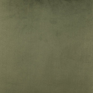 English Elm Lichton Velvet Upholstered Dining Side Chair Set of 2 with Foam Padding, Brass Legs & Back Handle Olive B062P299933