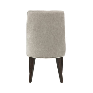 English Elm Beever Chenille Dining Chairs Set Of 2 In Taupe - Stylish Foam-Padded Comfort With Durable Frame B365P397760