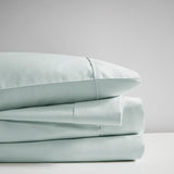 Madison Park 300 Thread Count Organic Cotton Casual Deep Pocket Sheet Set MP20-8252 Aqua