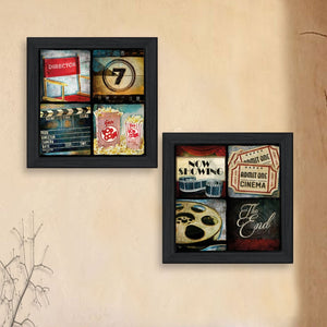 English Elm Trendy Decor 4u Mollie B Cinematic Farmhouse Framed Print Ready to Hang Wall Art B06787791
