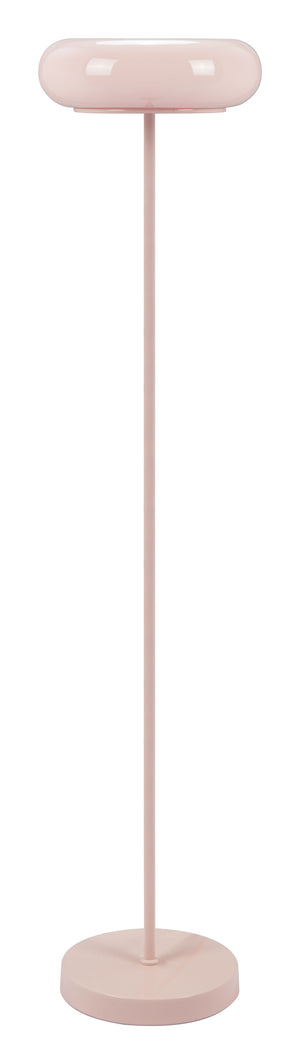 Zuo Modern Munk Floor Lamp Pink - Modern Design In High-quality Pvc & Steel For Chic Home Décor & Versatility Pink Pvc,Steel 56180-zuo-modern