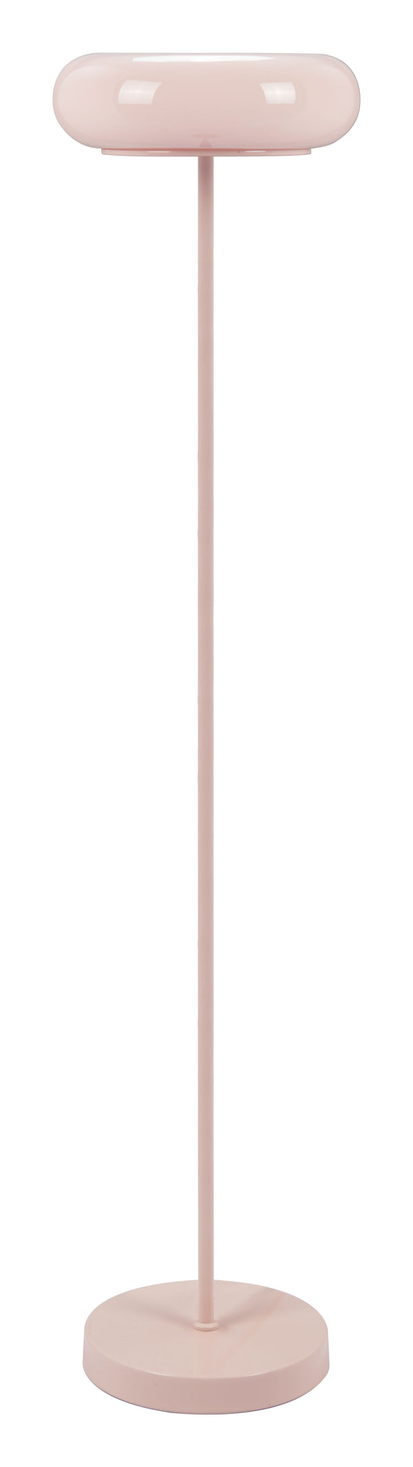 Zuo Modern Munk Floor Lamp Pink - Modern Design In High-quality Pvc & Steel For Chic Home Décor & Versatility Pink Pvc,Steel 56180-zuo-modern