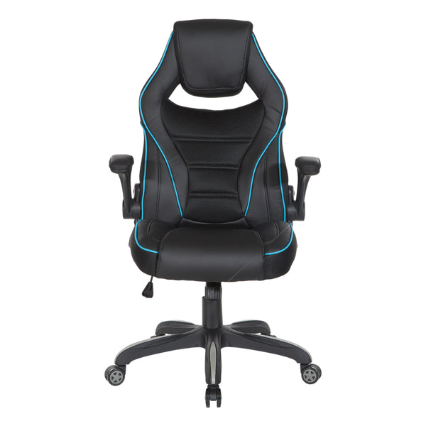 OSP Home Furnishings Xeno Gaming Chair Blue