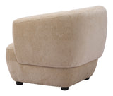 Bekker Accent Chair Golden Beige 110007 Zuo Modern