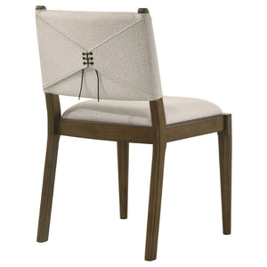 English Elm Marli Leatherette Dining Chairs with Chrome Eiffel Legs Modern Pair for Stylish Rooms B062P447972