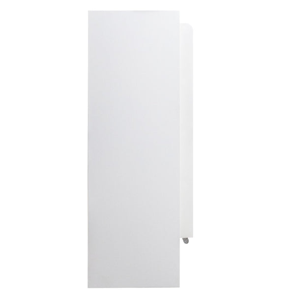 English Elm Kitchen Pantry Cabinet Freestanding Melamine Storage with Shelves for Dining Room White W331P435940