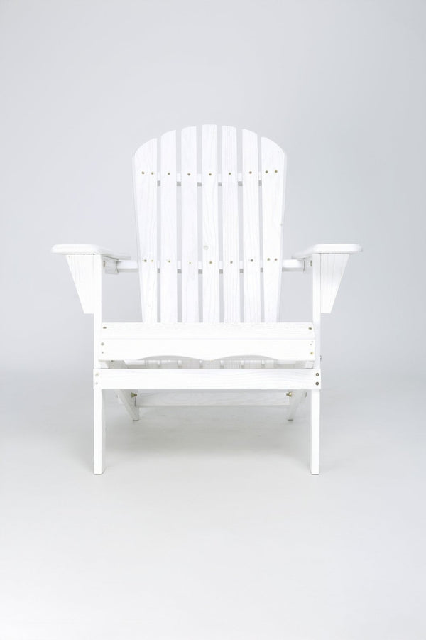 English Elm Wood Adirondack Folding Chairs Solid Cedar Embossed Grain Outdoor Patio Set of 2 W1390P277608