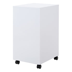 OSP Home Furnishings Metal File Cabinet White