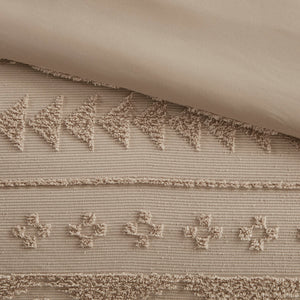 JLA Home Woolrich - Chenille Breckenridge Tufted Jacquard Comforter Set with Hypoallergenic Fill and Machine Washable Finish 94 L x 92 W x 1.5H WR10-3975
