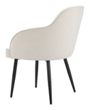 Jolie Dining Chair - Set of 2 Ivory 110157 Zuo Modern