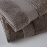 Madison Park Signature Casual 100% Cotton Bath Sheet 2 Piece Set MPS73-532 Charcoal