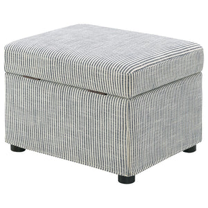 English Elm Merced Fabric Ottoman with Hydraulic Lift Top and Hidden Storage for Living Rooms B062P451982