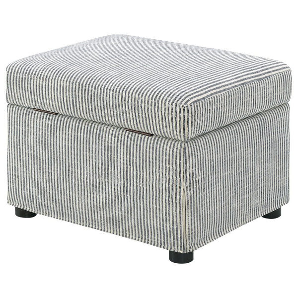 English Elm Merced Fabric Ottoman with Hydraulic Lift Top and Hidden Storage for Living Rooms B062P451982